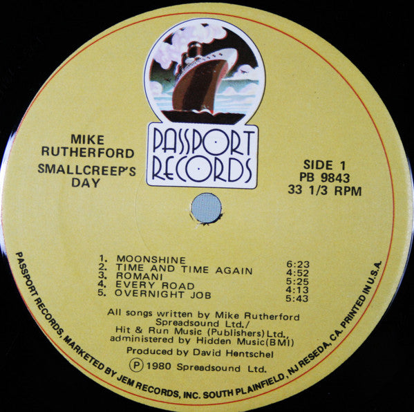 Mike Rutherford - Smallcreep's Day