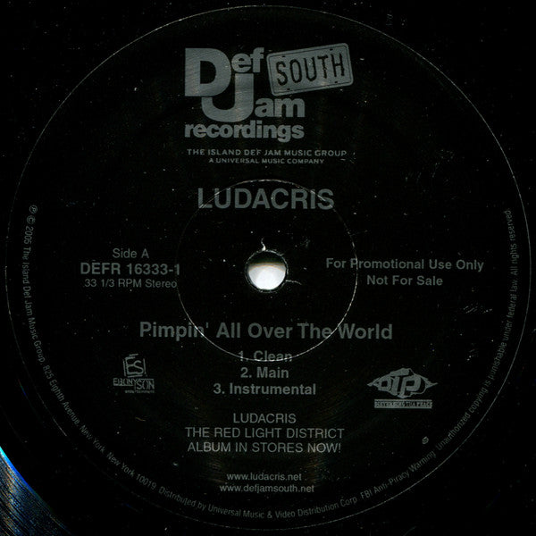 Ludacris - Pimpin' All Over The World