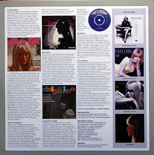 Various - Tres Chic! More French Girl Singers Of The 1960s