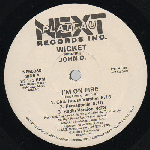 Wickett Rich - I'm On Fire