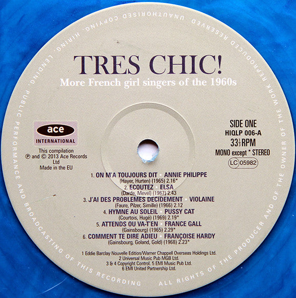 Various - Tres Chic! More French Girl Singers Of The 1960s