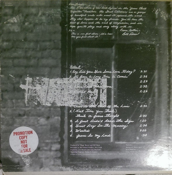 Street Christians - It's Been A Long Time A'Comin'