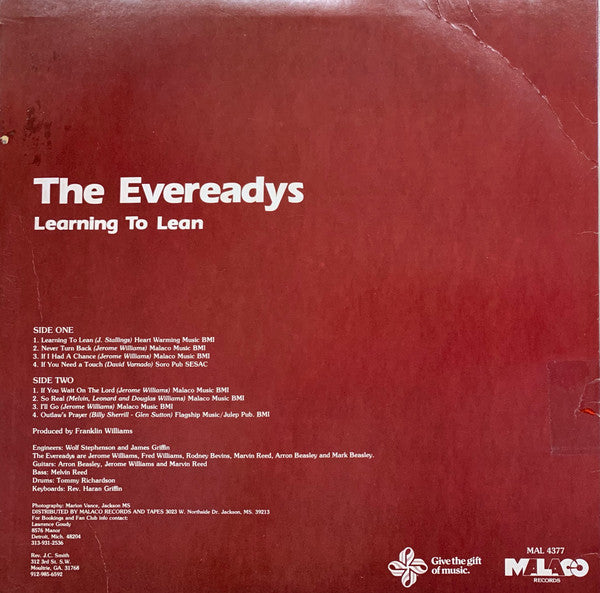 The Evereadys - Learning To Lean