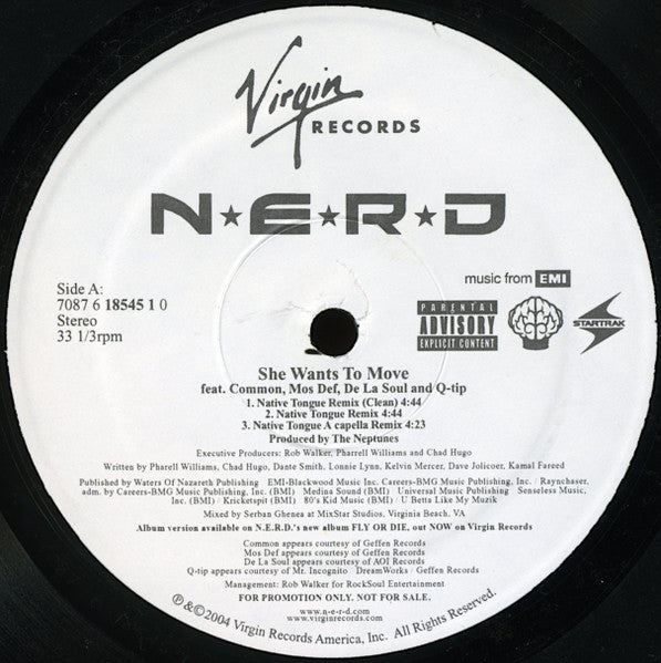 N*E*R*D - She Wants To Move