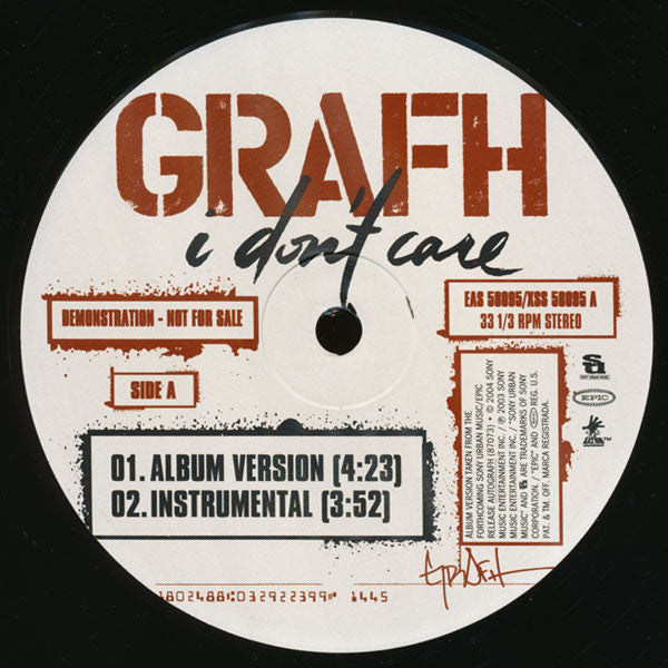 Grafh - I Don't Care