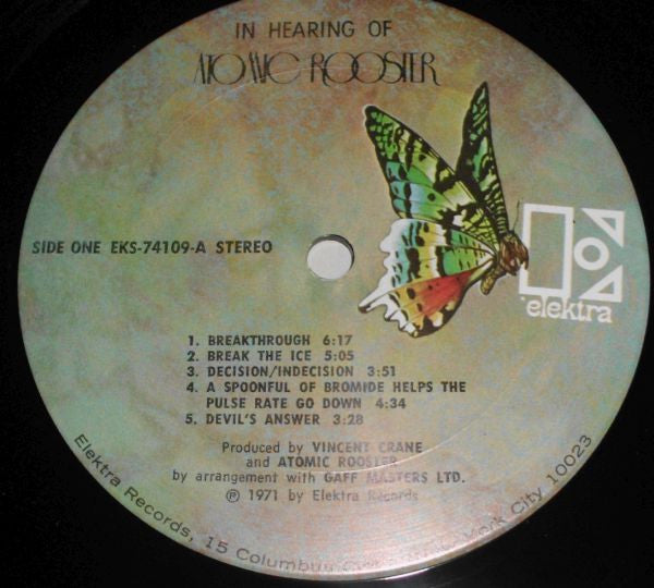 Atomic Rooster - In Hearing Of