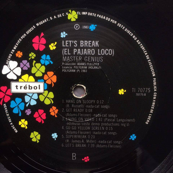 Master Genius - El Pajaro Loco = Let's Break