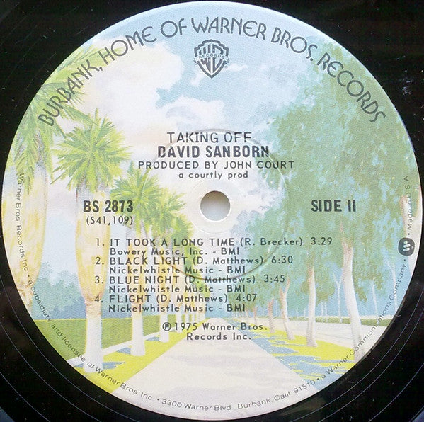 David Sanborn - Taking Off