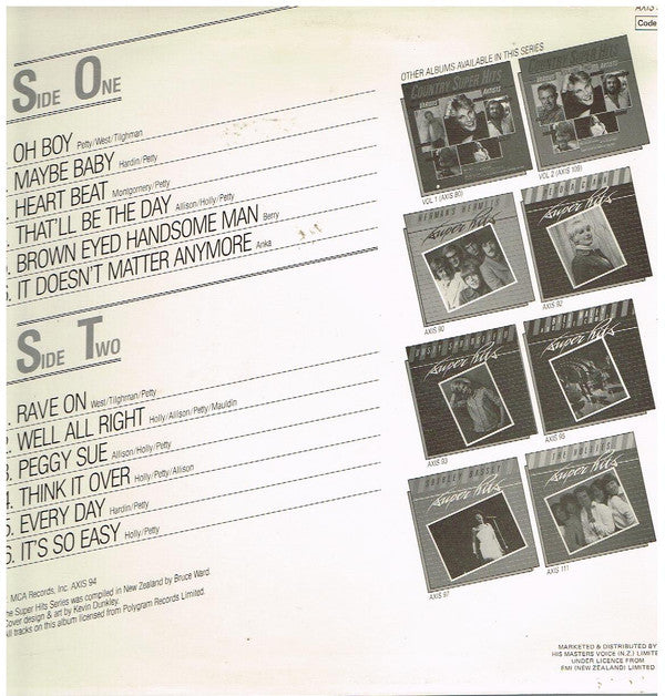 Buddy Holly And Crickets , The - Super Hits