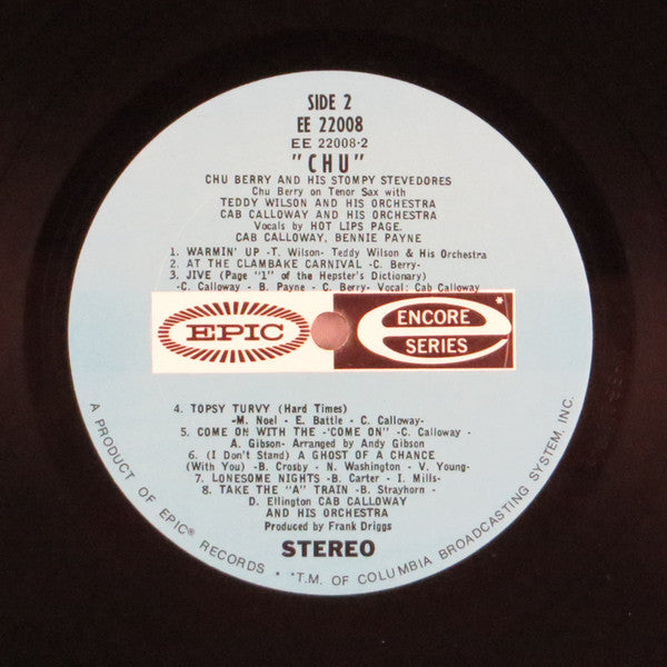 Chu Berry And His Stompy Stevedores - "Chu"