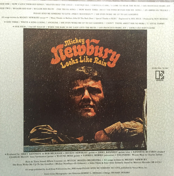 Mickey Newbury - Live At Montezuma Hall / Looks Like Rain