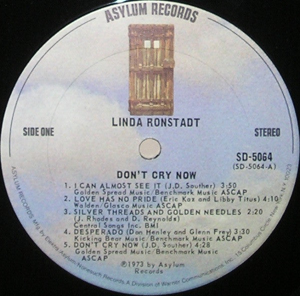 Linda Ronstadt - Don't Cry Now