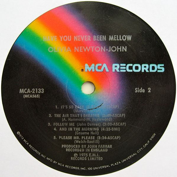 Olivia Newton-John - Have You Never Been Mellow