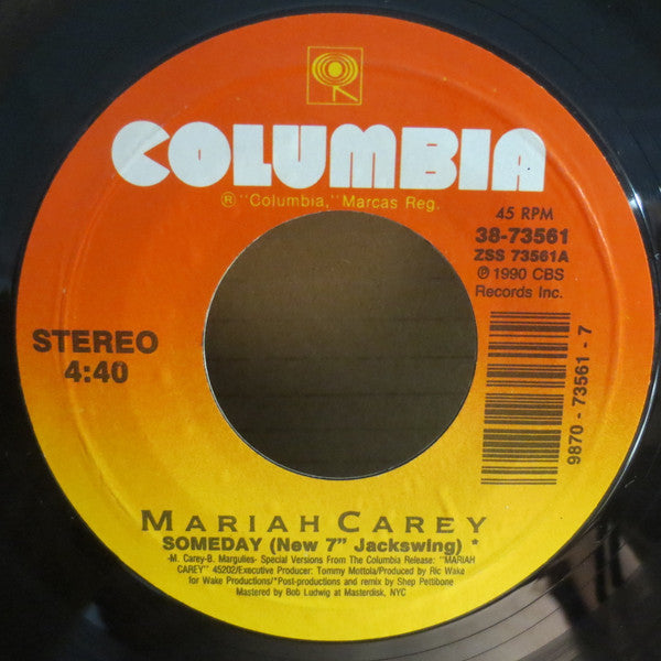 Mariah Carey - Someday (New 7" Jackswing)
