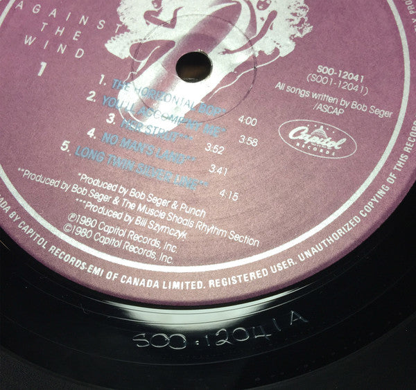 Bob Seger And The Silver Bullet Band - Against The Wind