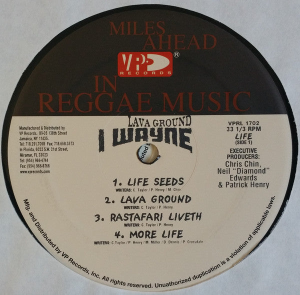 I Wayne - Lava Ground