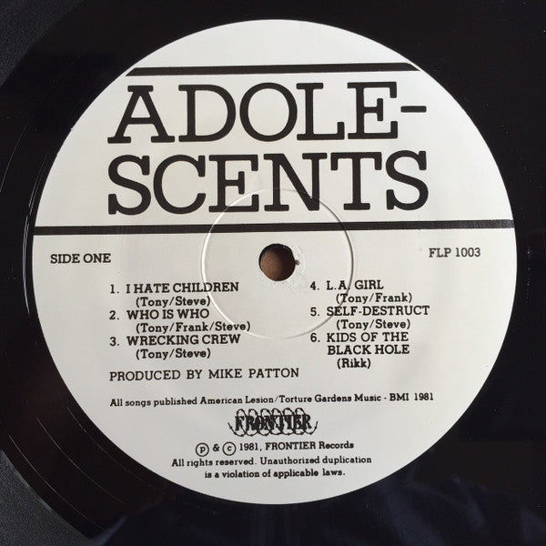 Adolescents - Adolescents