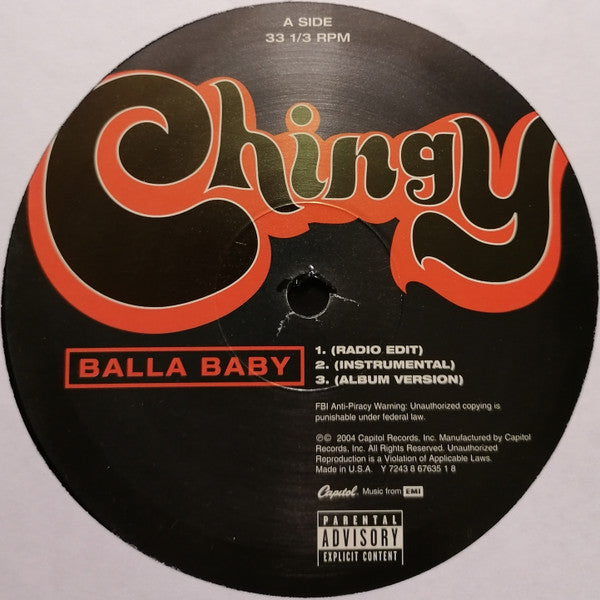 Chingy - Balla Baby / Fall-N