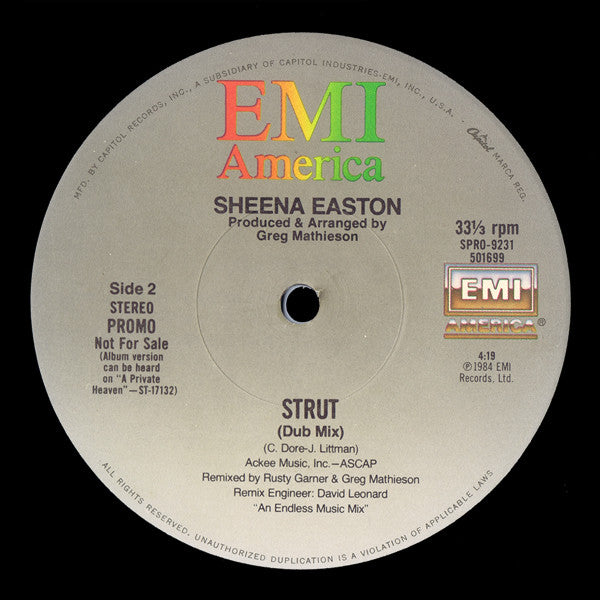Sheena Easton - Strut
