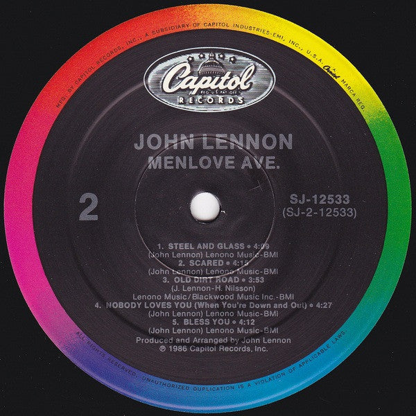 John Lennon - Menlove Ave.