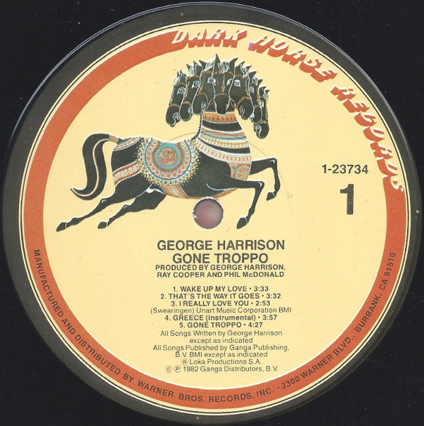 George Harrison - Gone Troppo
