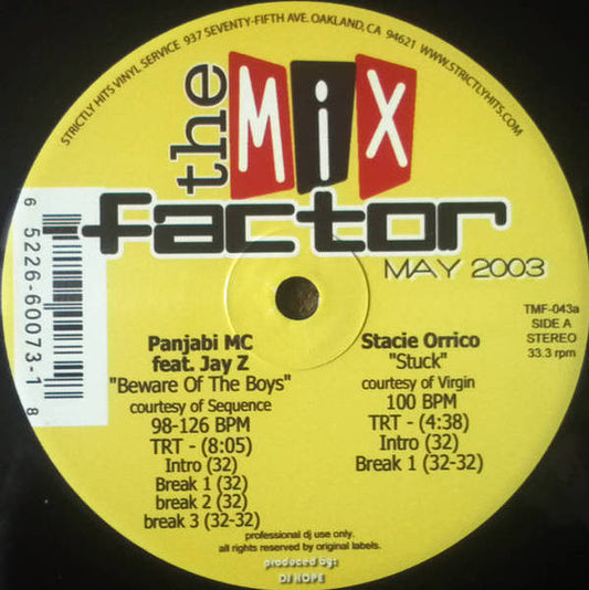 Various - The Mix Factor (May 2003)