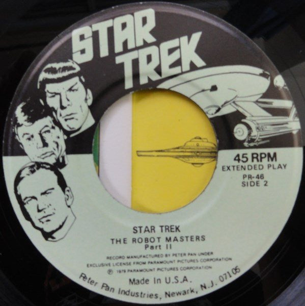 Star Trek - The Robot Masters [Book & Record Set] [PR 46]