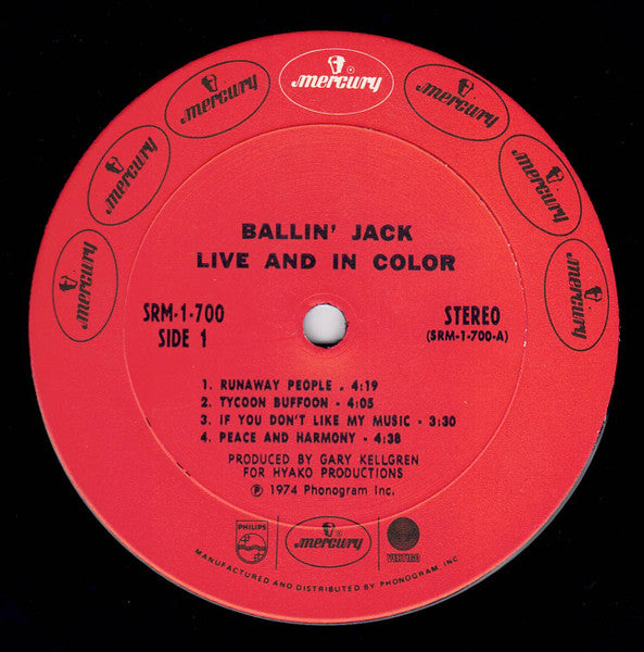 Ballin' Jack - Live And In Color