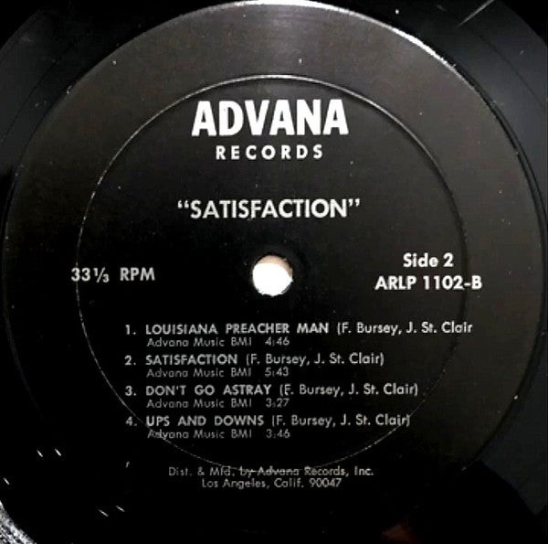 Jimmy St Clair - Satisfaction