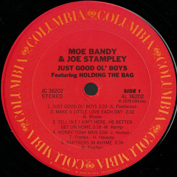 Moe Bandy & Joe Stampley - Just Good Ol' Boys