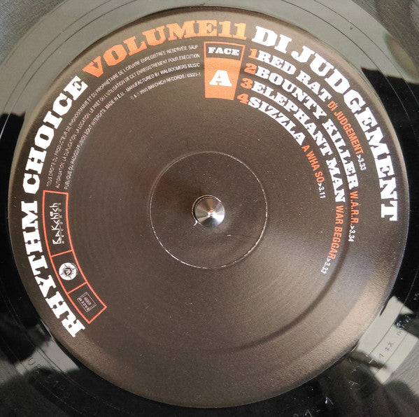 Various - Rhythm Choice Volume 11 Di Judgement