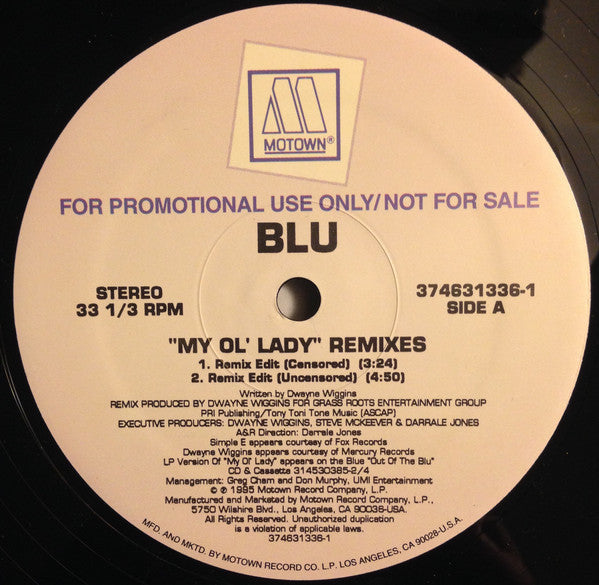 Blu (10) - My Ol' Lady (Remixes)