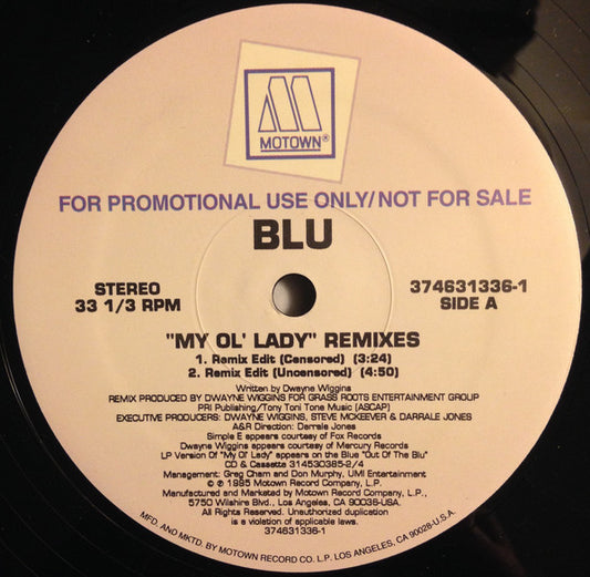 Blu (10) - My Ol' Lady (Remixes)