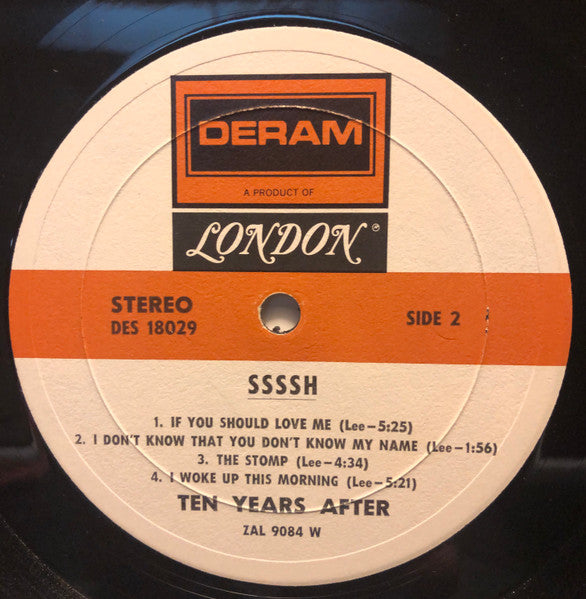Ten Years After - Ssssh.