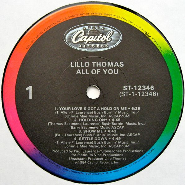 Lillo Thomas - All Of You