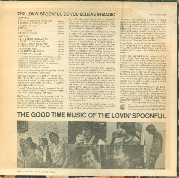 The Lovin' Spoonful - Do You Believe In Magic
