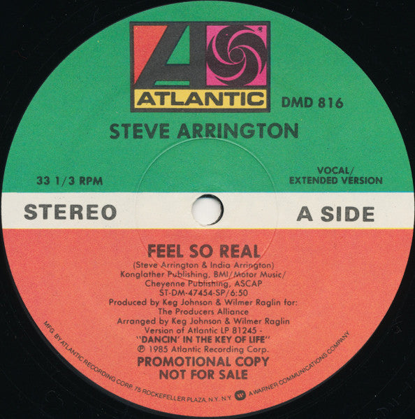 Steve Arrington - Feel So Real