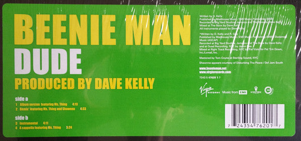 Beenie Man - Dude