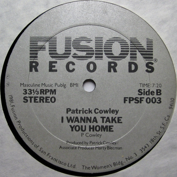 Patrick Cowley - Menergy