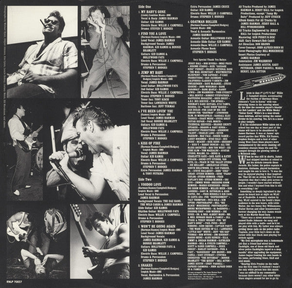 The James Harman Band - 'Those Dangerous Gentlemens'