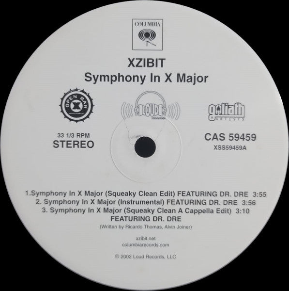 Xzibit - Symphony In X Major