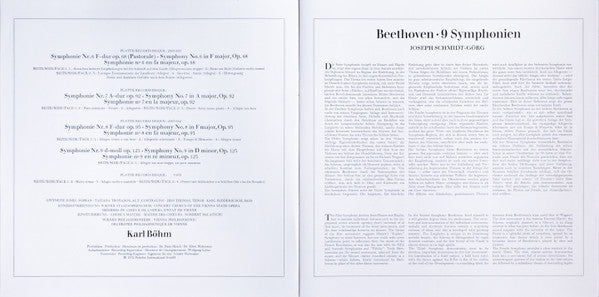 Ludwig van Beethoven - 9 Symphonien