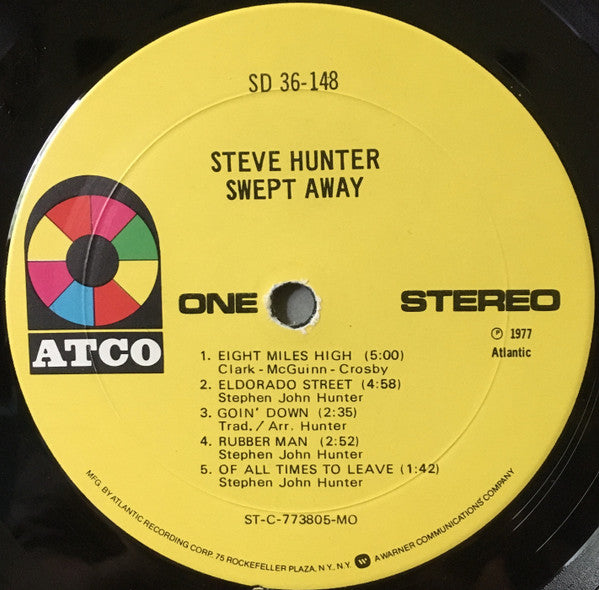 Steve Hunter - Swept Away