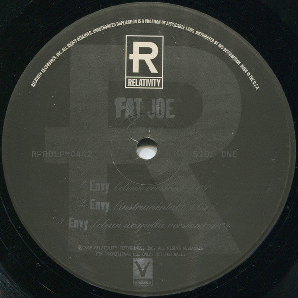 Fat Joe - Envy / Firewater