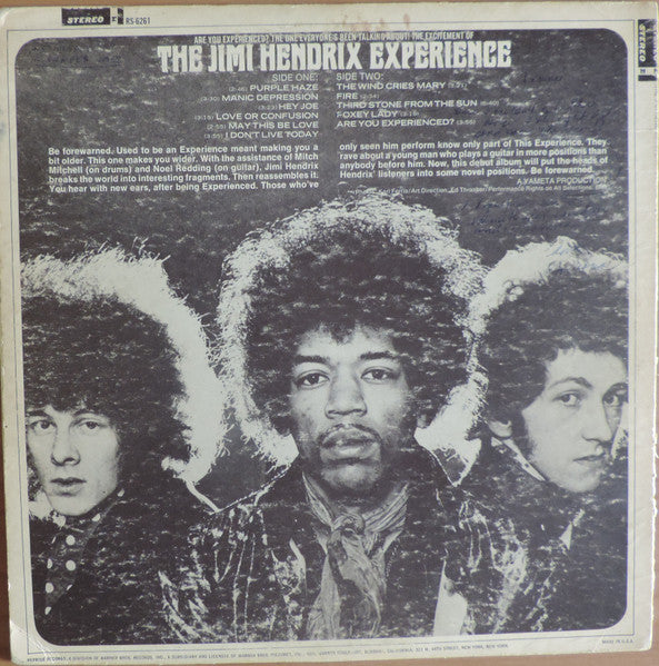 The Jimi Hendrix Experience - Are You Experienced