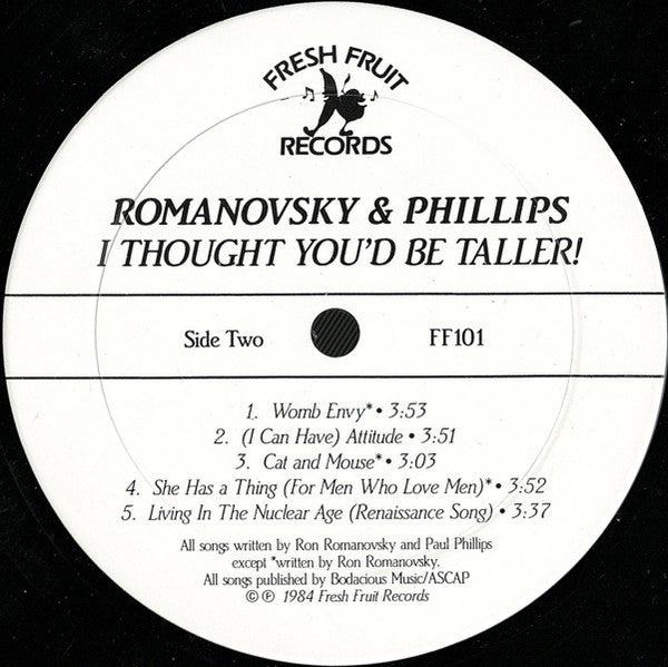 Romanovsky & Phillips - I Thought You'd Be Taller!