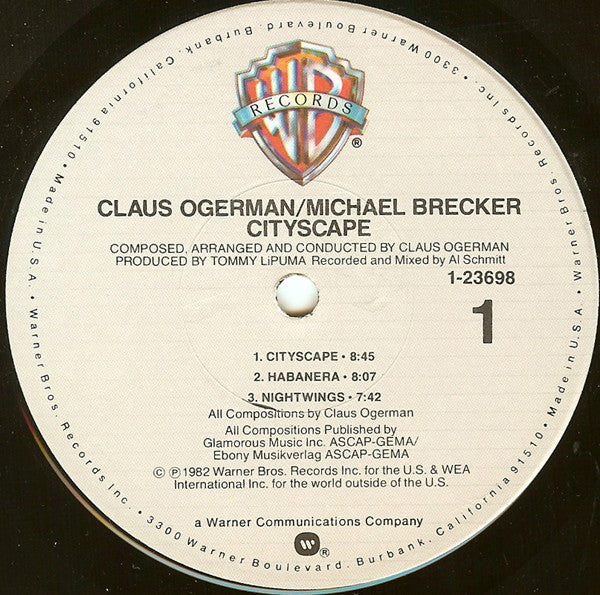 Claus Ogerman - Cityscape