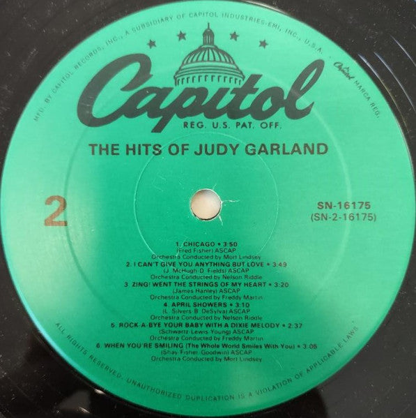 The Hits Of Judy Garland