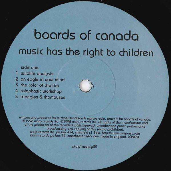 Boards Of Canada - Music Has The Right To Children
