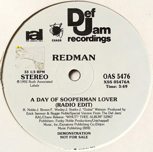 Redman - A Day Of Sooperman Lover